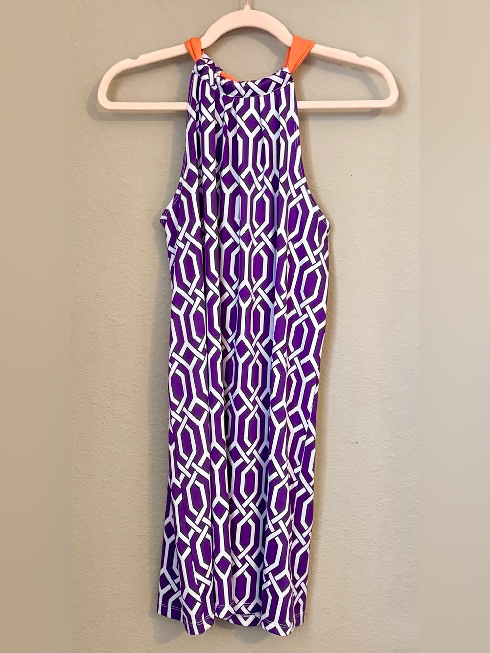 Mud Pie Game Day Dress: Clemson!! Purple and White